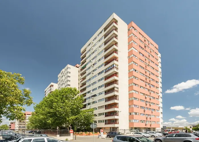 Amazing With Panoramic View, Parking & Pool Apartamento Bucarest